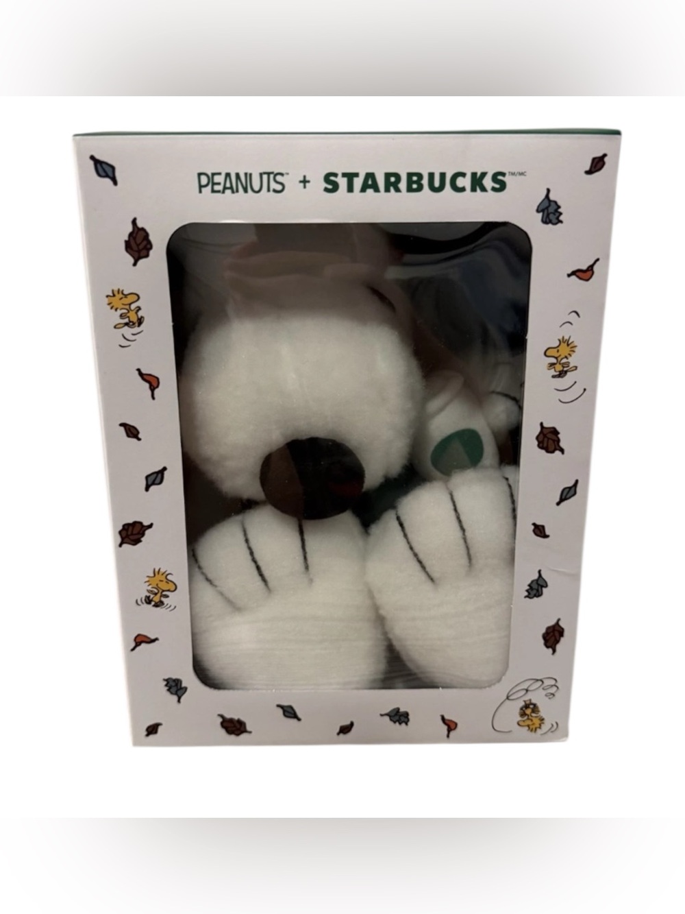 Peanuts x Starbucks White Snoopy Plush - Branded Collectible NEW